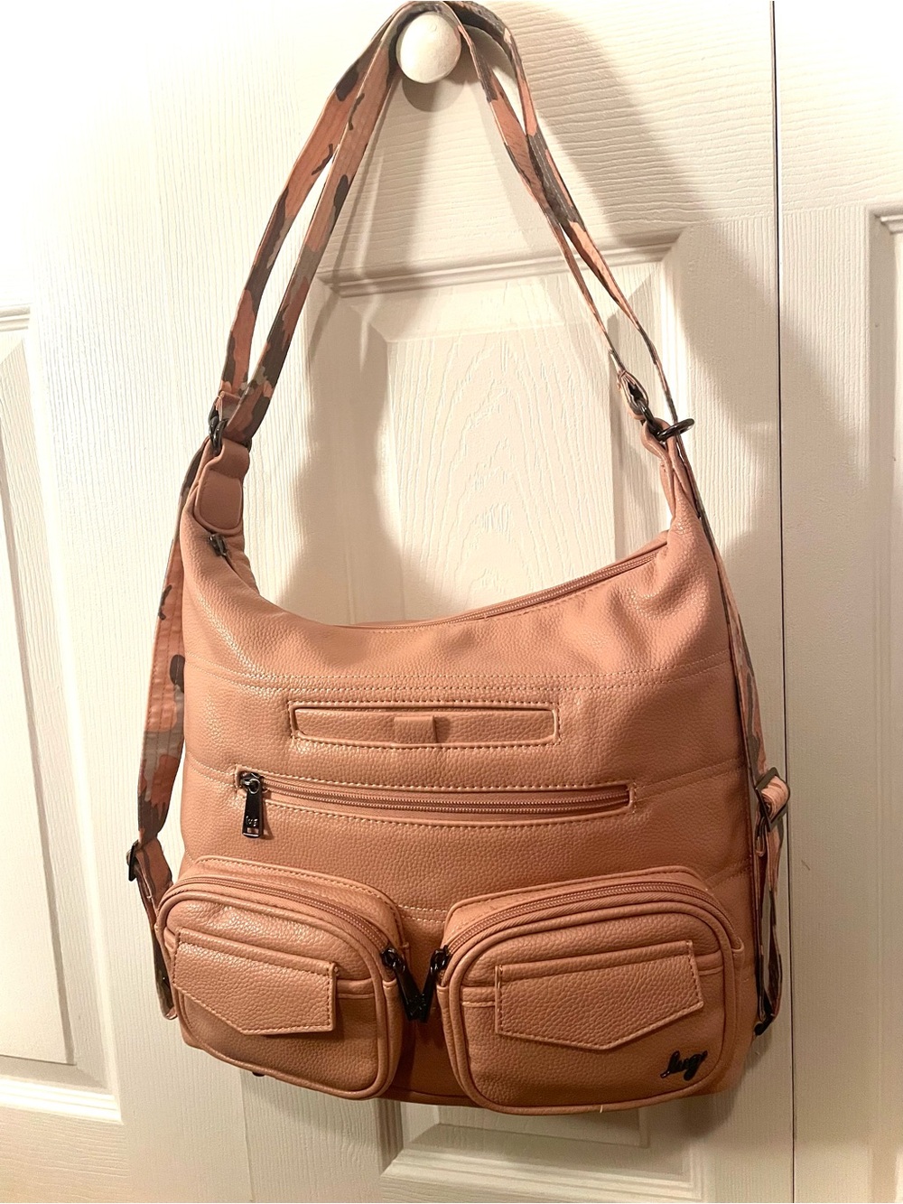 Lug Zipliner Convertible Bag VL in Blush Pink 💗 NWOT